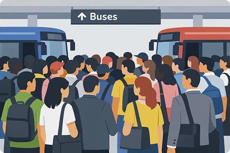 Avoid Peak Queues